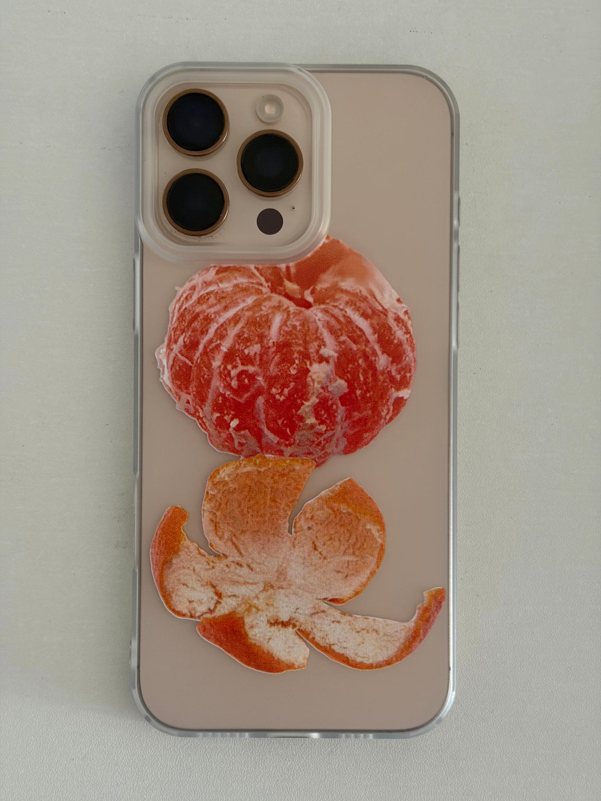 Peeled Orange iPhone Case